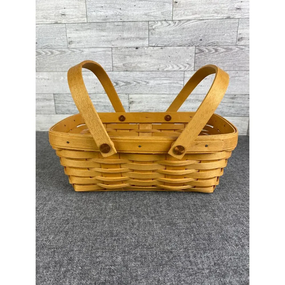 Longaberger 2000 Homestead Woven Memories Basket HANDWOVEN VINTAGE COLLECTIBLE